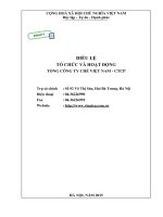 Dieu le Tong cong ty Che Viet Nam - CTCP