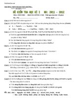 de kiem tra hki mon hoa hoc khoi 10 nang cao 2272