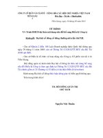 TT Du thao ND SDBS Dieu le Cty trinh DHCD