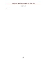 Một số kinh nghiệm trong công tác chủ nhiệm lớp 6 