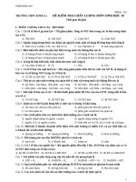 de kiem tra chat luong mon sinh hoc 10 57831