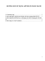 H  NG D N S  D NG APP IELTS NGOC BACH