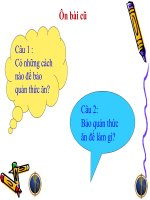 Khoa hoc 4   tuần 6   bài 10   phòng chống một số bệnh thiếu dinh dưỡng 