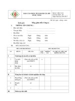 BM.13.01 Bảng phân tích đánh giá hồ sơ dự thầu