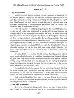 Một số biện pháp quản lý nhằm đổi mới phương pháp dạy học ở trường THCS 