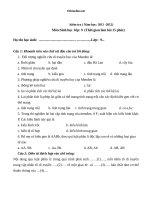 de kiem tra 15 phut mon sinh hoc lop 9 ki 2 46329