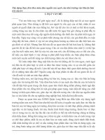 Xây dựng thực đơn theo mùa đưa nguồn rau sạch của trường vào bữa ăn của trẻ 