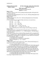 de thi hsg vong huyen mon hoa hoc 9 huyen an nhon 85672