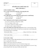 de kiem tra 45 phut hki sinh hoc 6 45109