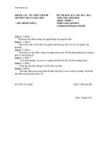 de va dap an kiem tra hki sinh hoc 7 thcs long hoa 39832