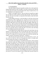 Một số kinh nghiệm trong việc giáo dục đạo đức cho học sinh THCS 