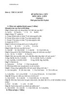 de va dap an kiem tra 1 tiet hoa hoc 9 thcs cao ky 70840