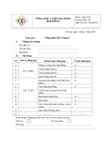 BM.14.02 Tổng hớp ý kiến