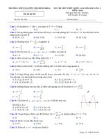 Đề thi thử môn Toán năm 2017 của trường Nguyễn Thị Minh Khai MK2017_TOAN02_202