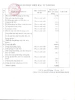 BAO CAO THUC HIEN DAU TU NAM 2011   KE HOACH DAU TU NAM 2012