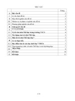 Tổ chức một số trò chơi  vận động thể dục  lớp 7 nhằm gây hứng thú học tập cho học sinh 