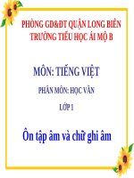 Tiếng việt 1   tuần 7   học vần   ôn tập âm 