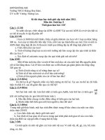 de thi hsg tinh sinh hoc 9 co dap an 90096