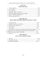 Sử dụng sơ đồ hóa trong dạy học phần sinh vật và môi trường sinh học 9 