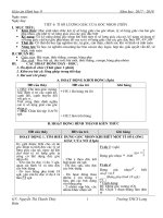 Giáo án word tháng 9   toán 9 ti so luong giac cua goc nhontiep 