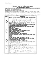 de va dap an kiem tra hkii sinh 7 50436