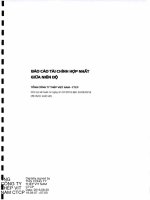 VNSTEEL BCTC Hop Nhat Giua Nien Do 2016 signed