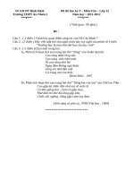 de va dap an kiem tra hki van 12 chon loc 14450