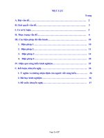 SKKN  ứng dụng phương pháp montessori vào phát triển vận động tinh cho trẻ 3  4 tuổi ( giáo dục mẫu giáo   đới thị hà tiên ) 