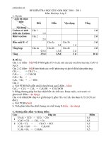 ma tran de va dap an thi hkii hoa hoc 9 9777