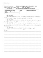 de kiem tra chat luong hkii sinh hoc 6 huyen cao lanh 32305