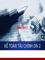 Kế toán tài chính - GV Lê Thị Bích Thảo - Tài liệu học tập Ke toan HĐ xay lap