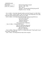 de thi va dap an thi vao lop 10 thpt chuyen van 40686