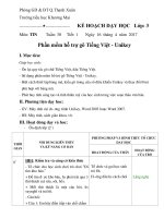 Tin học lớp 3   tuần 30 phần mềm hỗ trợ gõ tiếng việt   unikey (tiết 1) 