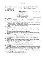 de thi hsg tinh quang ninh mon sinh hoc lop 9 2180