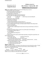 de va dap an kiem tra hkii sinh hoc 6 51910