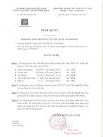 NGHI QUYET 287 XL3 HĐQT NQ