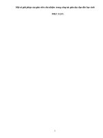 Một số giải pháp của giáo viên chủ nhiệm  trong công tác giáo dục đạo đức học sinh 