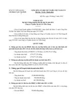 Nghị quyết ĐHCĐ thường niên lần thứ XI năm 2011 Công ty cổ phần vận  ô tô Tiền Giang