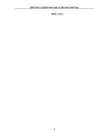 Khai thác và phát triển một số bài toán hình học 