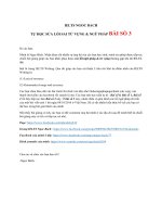 TU HOC GRAMMAR VOCABULARY CUNG NGOC BACH BAI SO 3