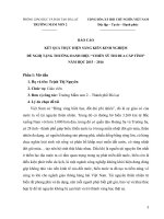 SKKN Một số giải pháp lồng ghép giáo dục ý thức bảo vệ tài nguyên và môi trường biển – hải đảo cho trẻ mẫu giáo 5 tuổi thông qua các hoạt động