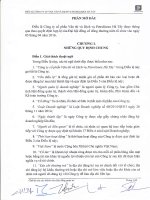 Điều lệ tổ chức và hoạt động