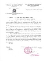 Giải trình BCTC năm 2016