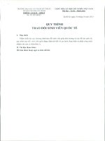 quy trinh trao doi sinh vien quoc te