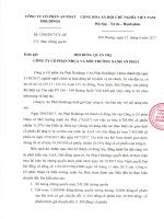 06 12 2017 Cong van mua chung quyen của APH