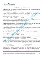 chuyen de bai tap ve cacbohidrat