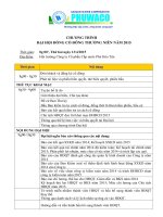 Công ty Cổ Phần Cấp Nước Phú Hoà Tân - Thông báo mời họp Đại hội đồng Cổ đông năm 2015 và Tài liệu họp