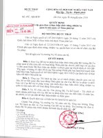 QD 202.pdf cua Bô Tư pháp ve giao nhiem vu QLNN vê thưa phat lai
