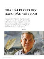 DSpace at VNU: Nhà hải dương học hàng đầu Việt Nam