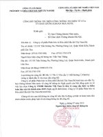 cong bo thong tin chon don vi kiem toan